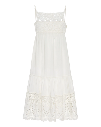 Allora Dress White