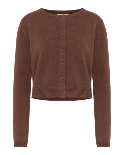 Astrid Cardigan Cash Brown
