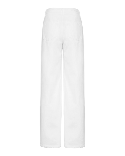 Nicole Jeans White