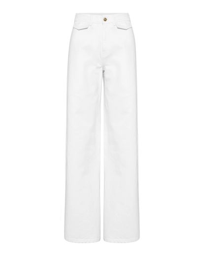 Nicole Jeans White