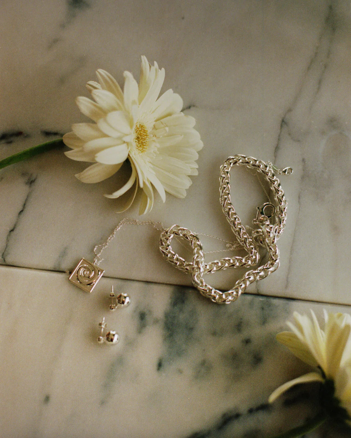 Liquid Silver Necklace