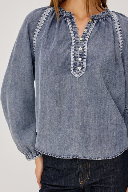 Tali Shirt Blue Ridge
