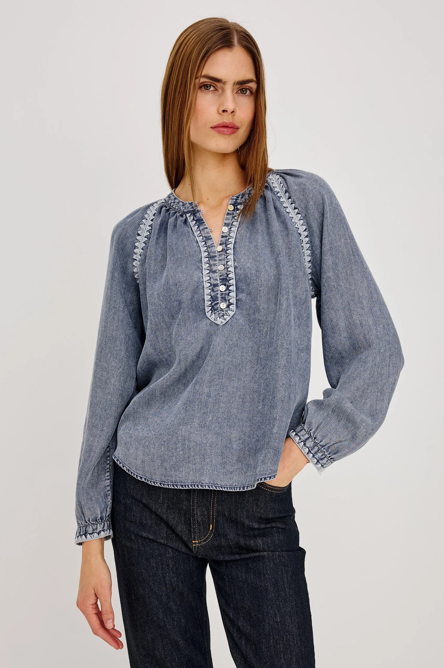 Tali Shirt Blue Ridge