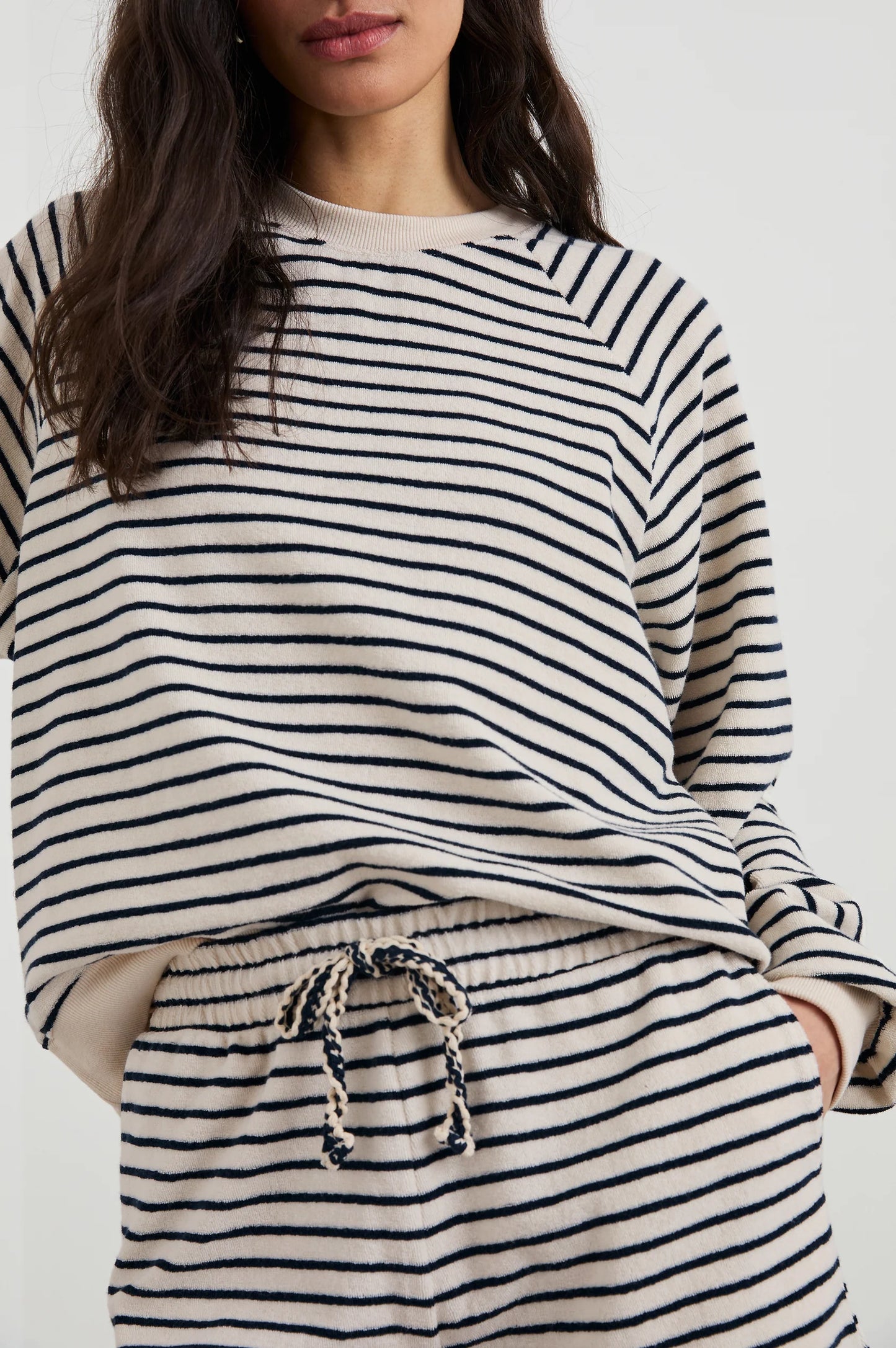 Theron Sailor Stripe Terry