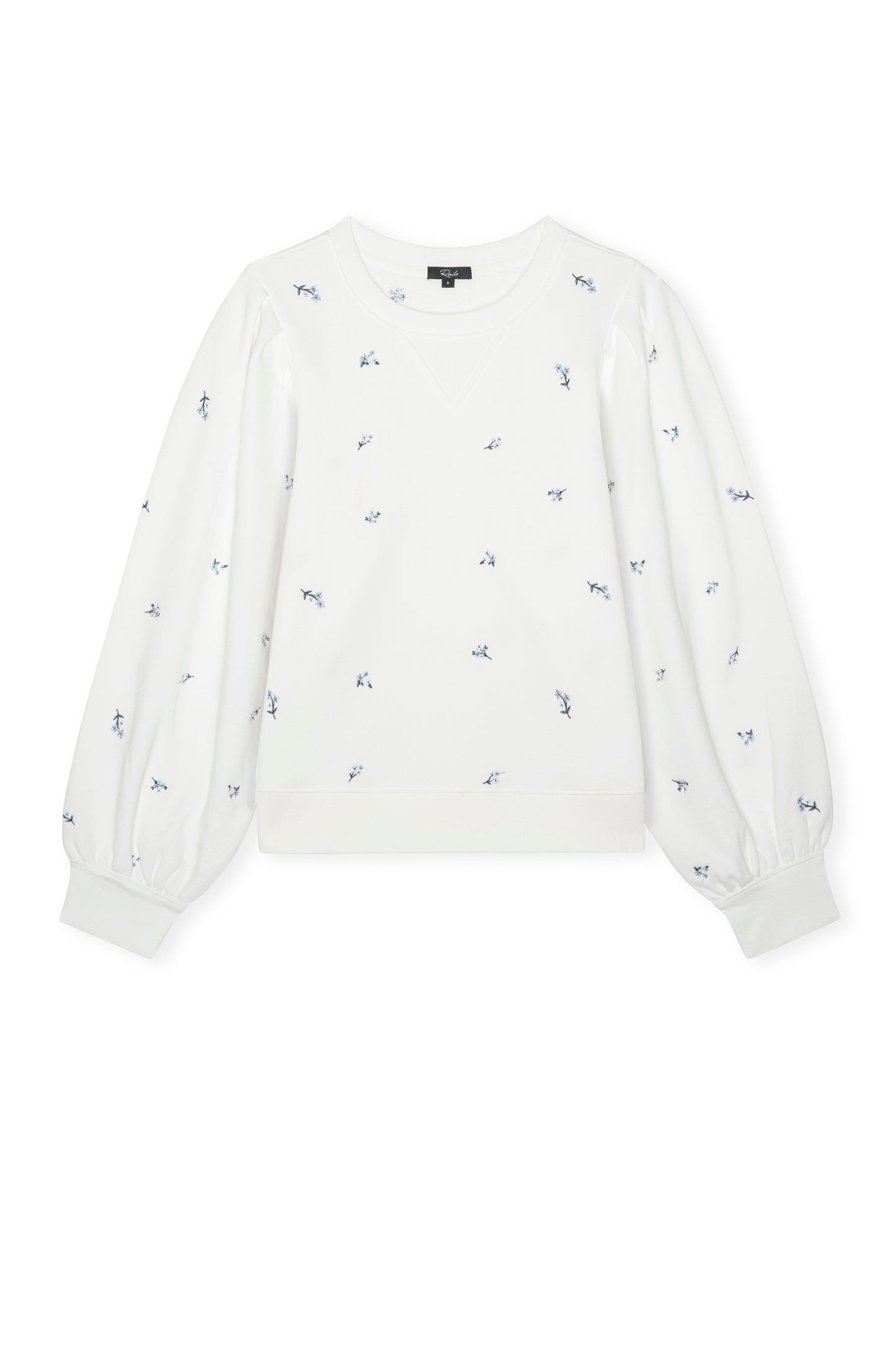 Tiffany Embroidered Blue Iris