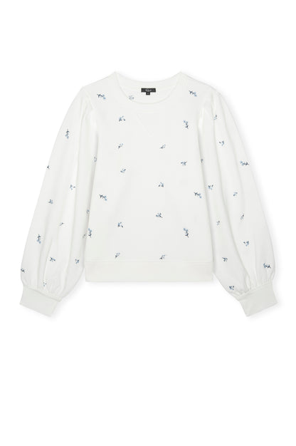 Tiffany Embroidered Blue Iris