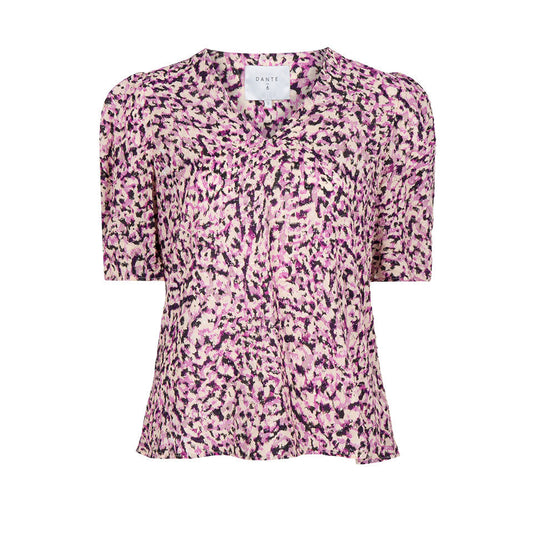 Doja Puff Sleeve Top Multicolour