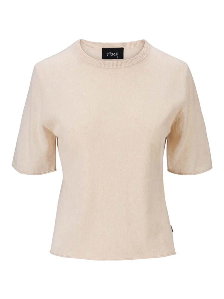 Anette Cashmere Tee Fog