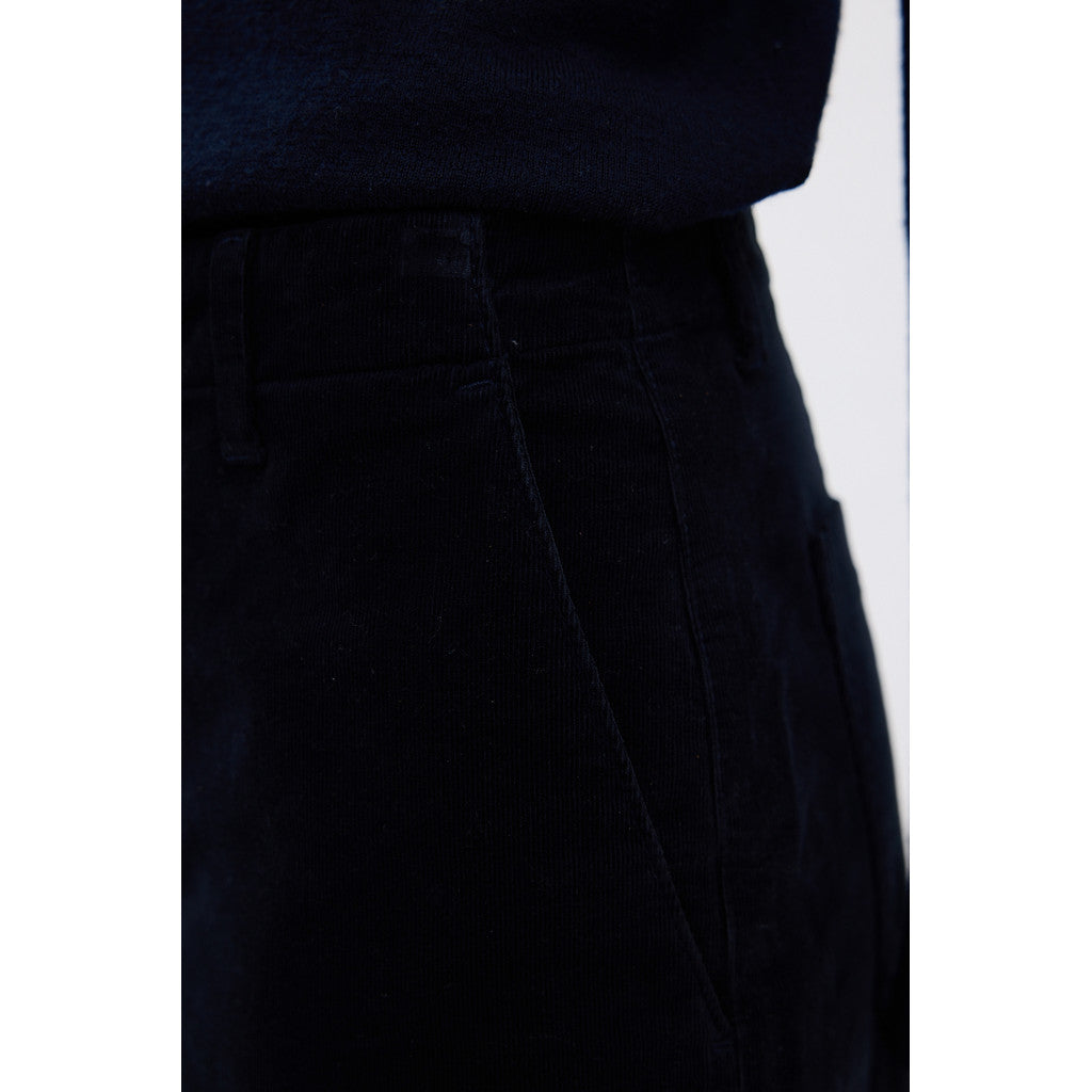 Erica Pants Navy Mini Corduroy