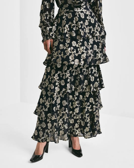 Georgette Skirt Anthracite