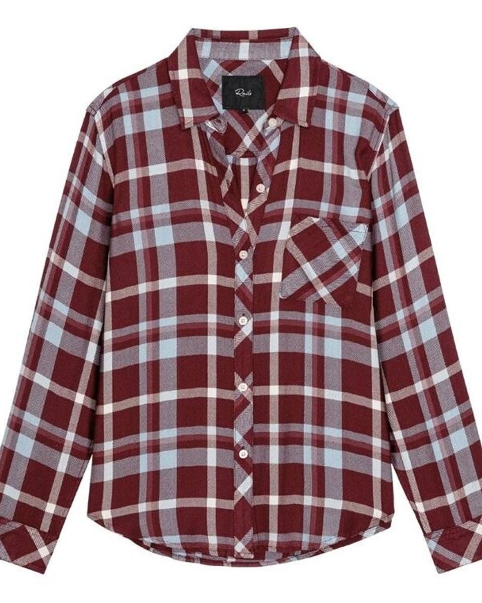 Hunter Shirt Plum Cream