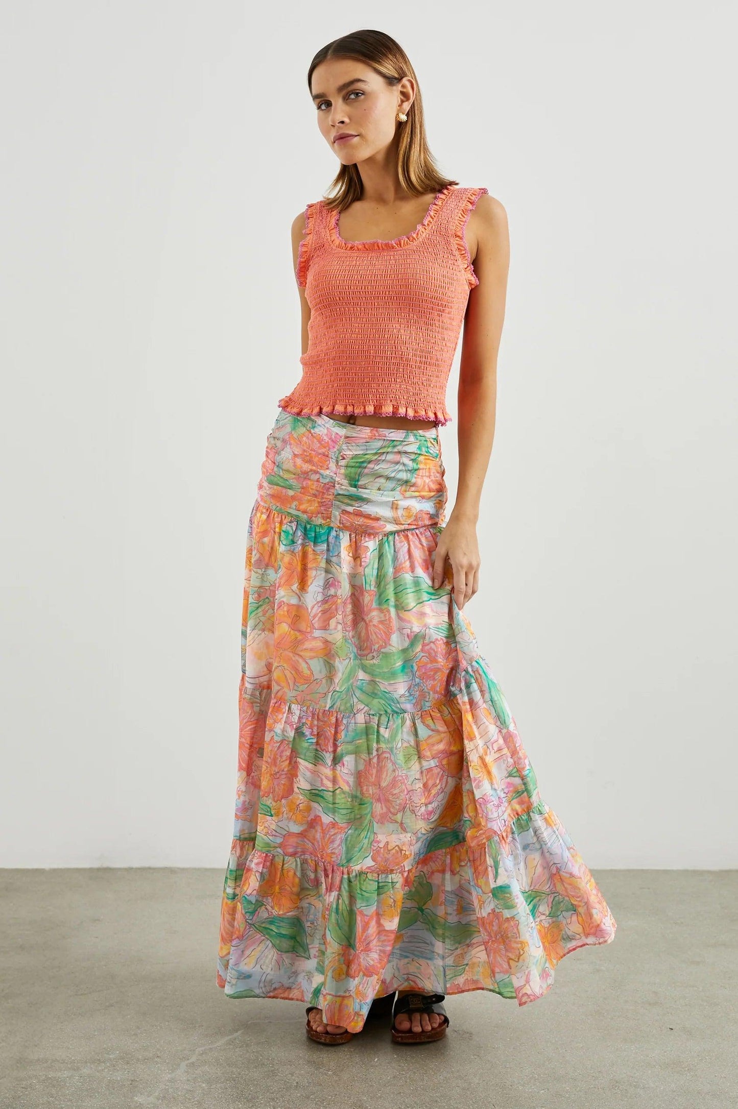 Agatha Skirt Tropics - No22 Damplassen