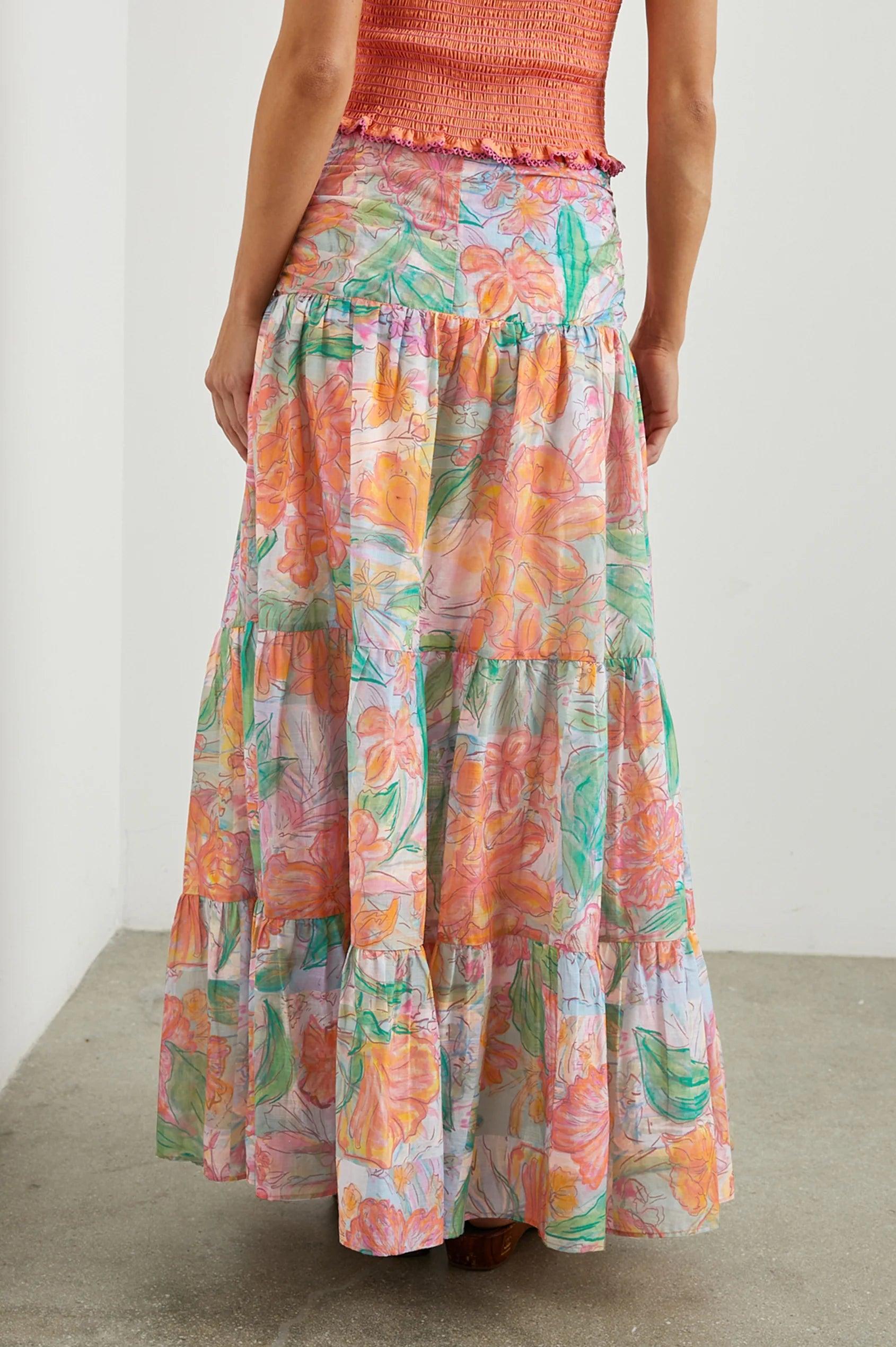 Agatha Skirt Tropics - No22 Damplassen