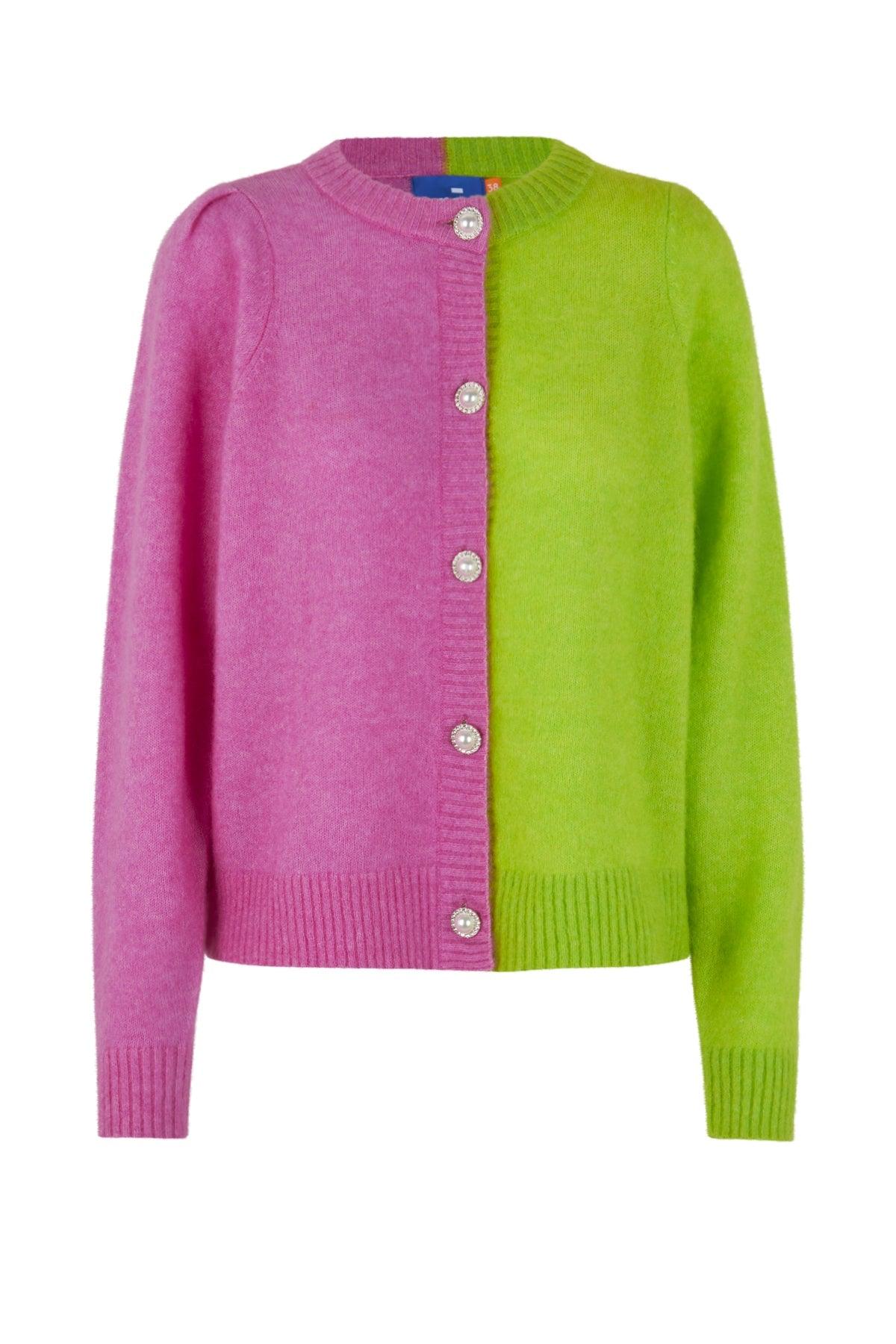 Alba Cardigan Pink - No22 Damplassen