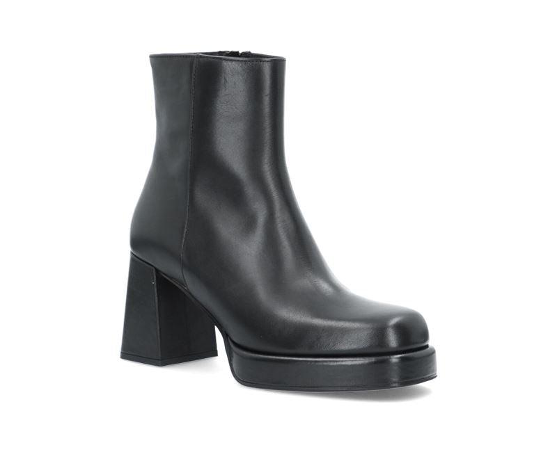 Ankle Boots Platå Black - No22 Damplassen