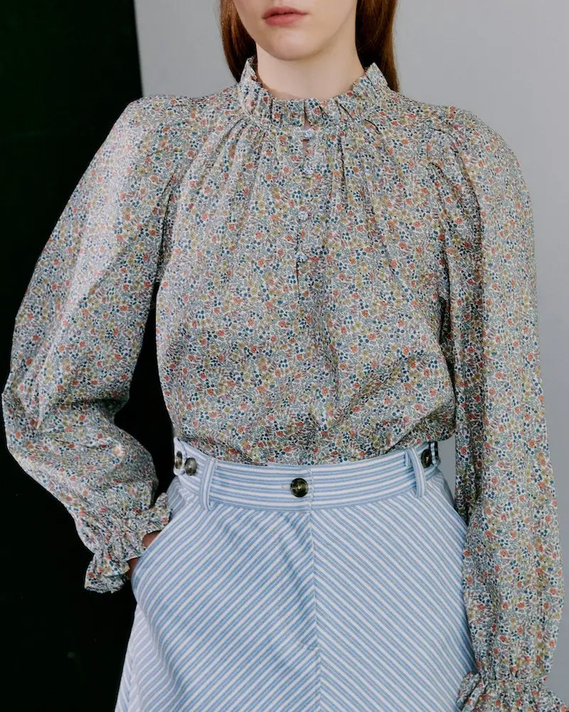 Annabella Blouse Emilia Flower