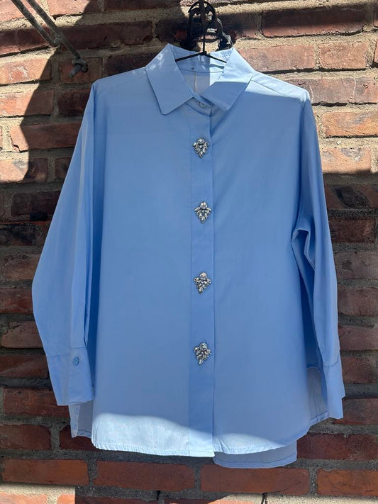 Shirt Diamond Light Blue