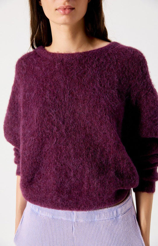 Niby Sweater Cranberry Melange