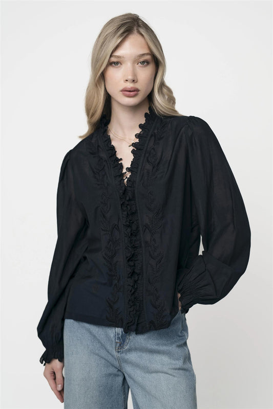 Olivia Blouse Black