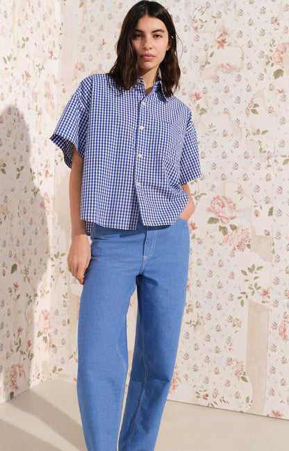 Ekirow Shirt Vichy Blue