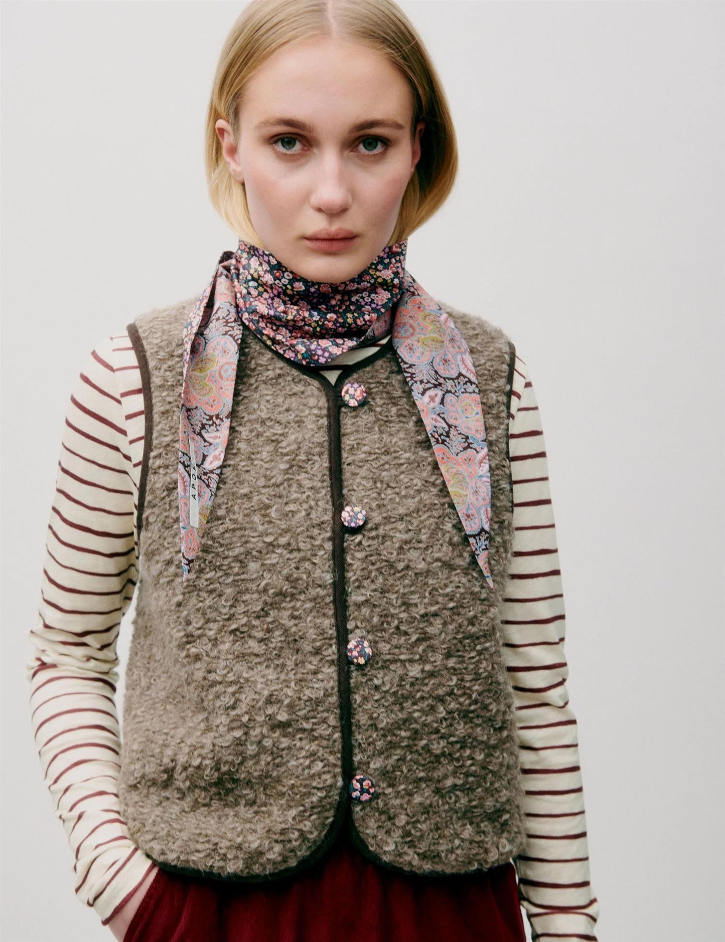 Ronia Vest Bouble Wool