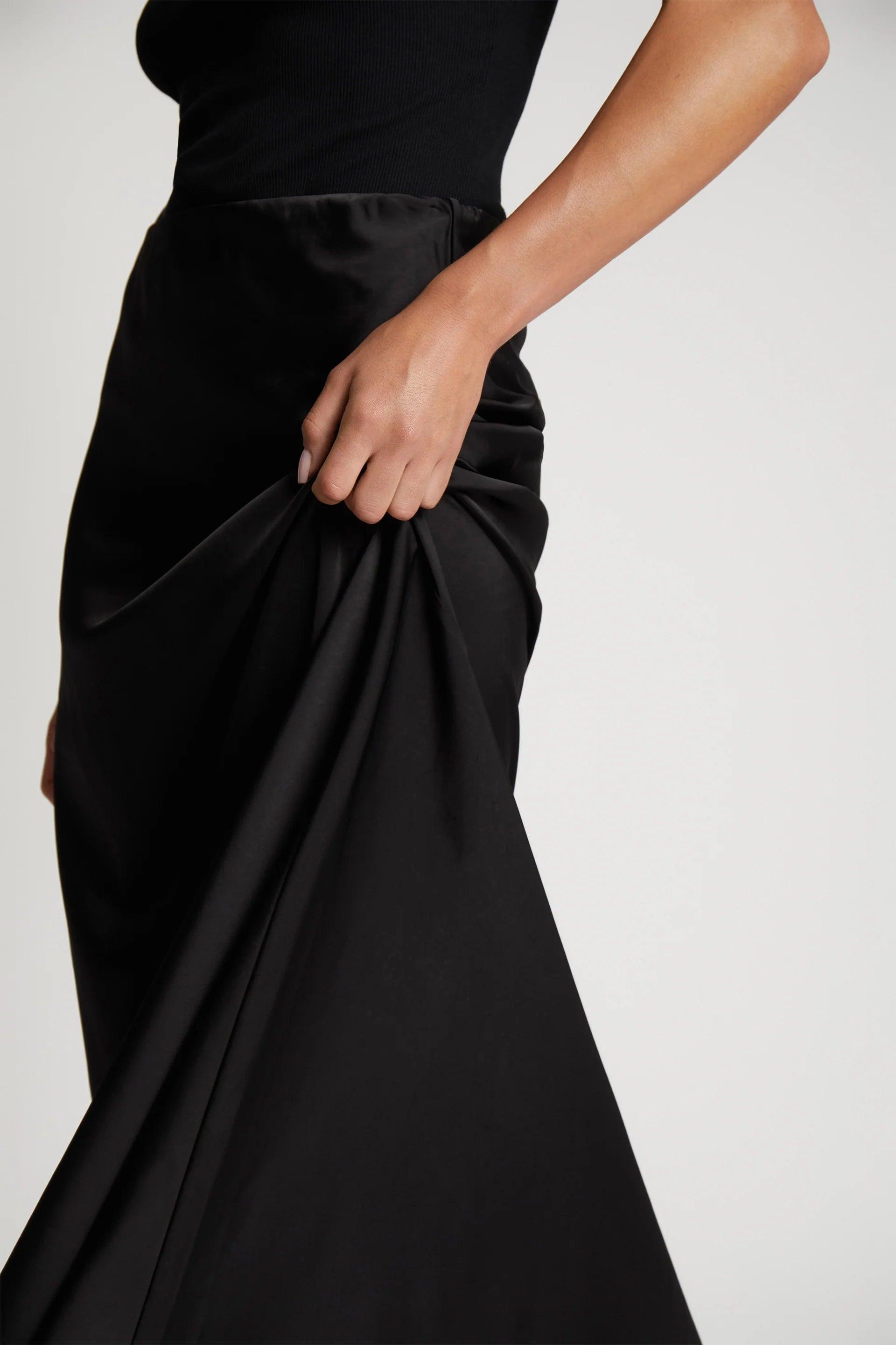 Bardot Skirt Black - No22 Damplassen