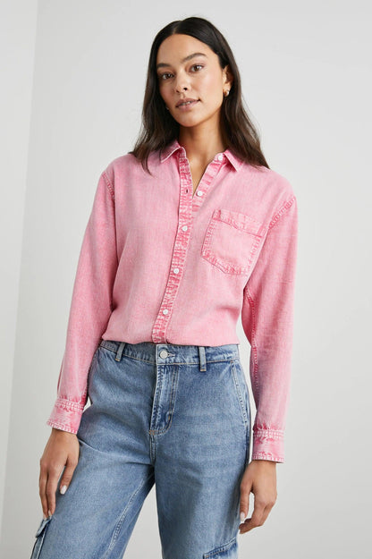 Barrett Shirt Vivid Pink - No22 Damplassen