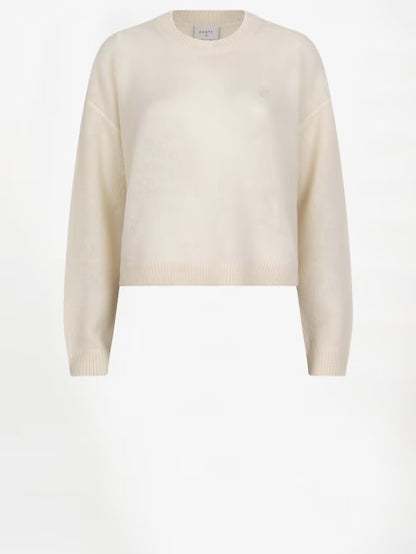 Ariama Crewneck Sweater Milk Oatmeal Cream
