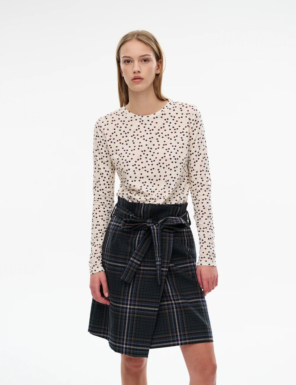 Berita Skirt Harris Check
