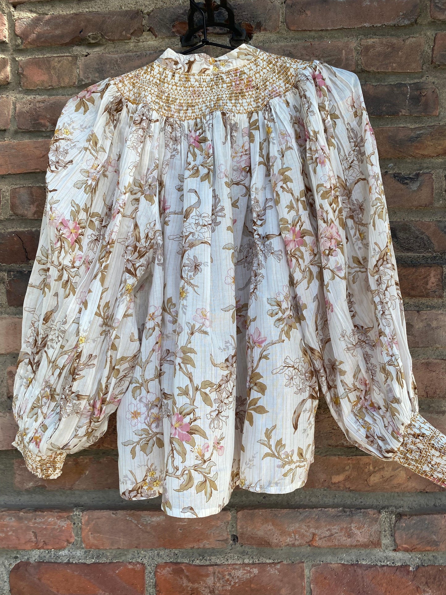 Bohemian Shirt Flower Branches - No22 Damplassen