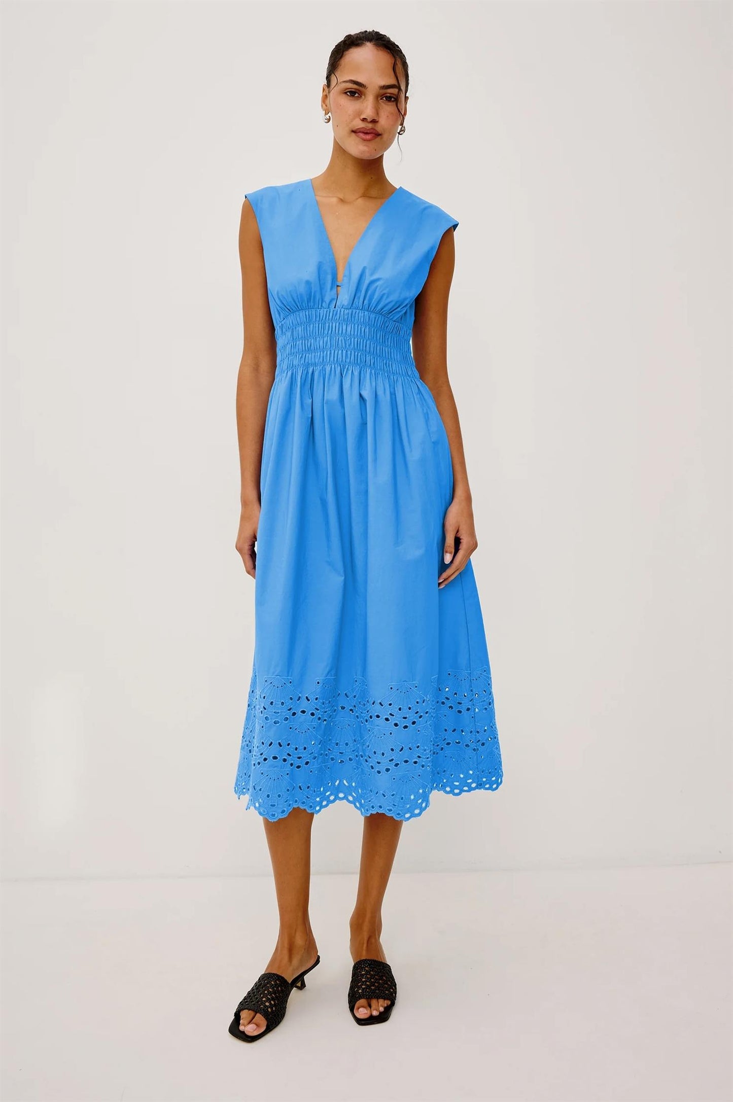 Roxanne Dress Harbor Blue