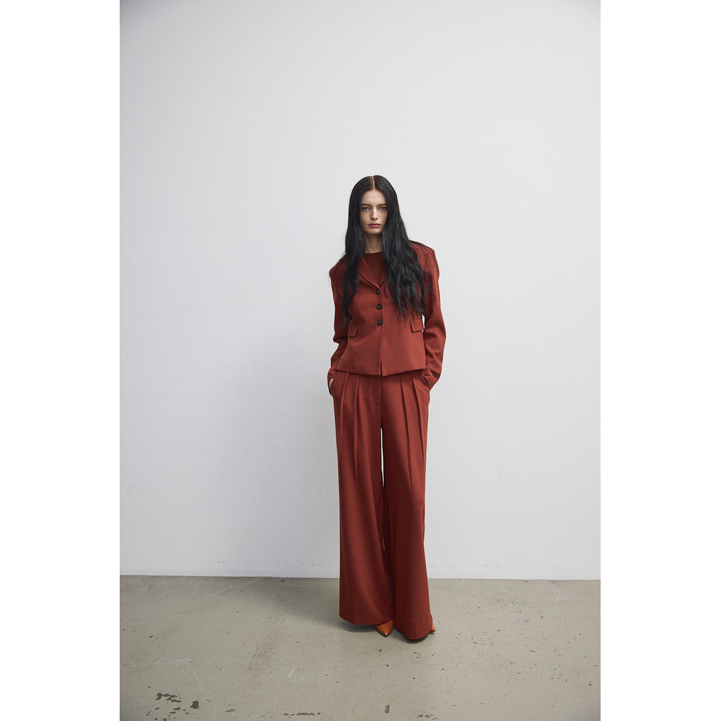 Jenny Blazer Brandy Brown
