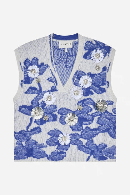 Nurulia Knit Mix Blue