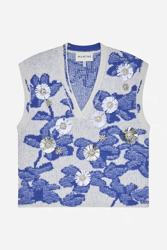 Nurulia Knit Mix Blue