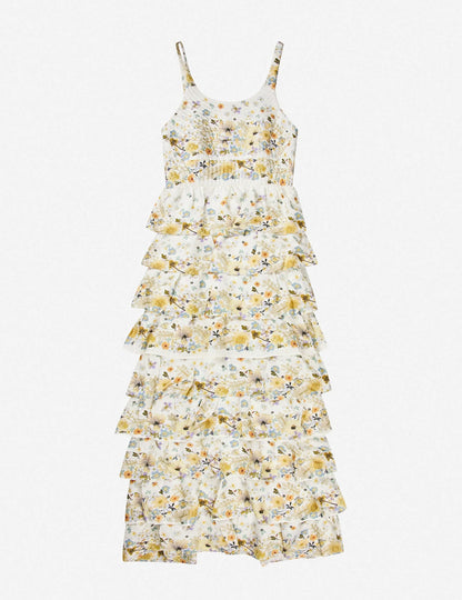 Fruma Silk Dress Creme