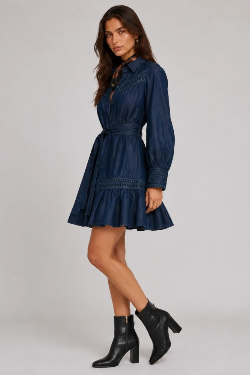 Dala Dress Denim Blue
