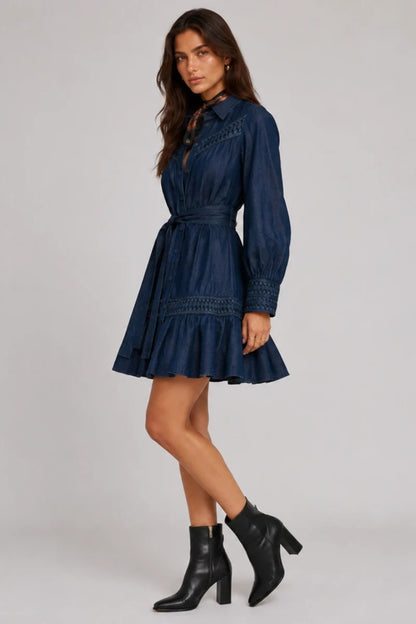 Dala Dress Denim Blue