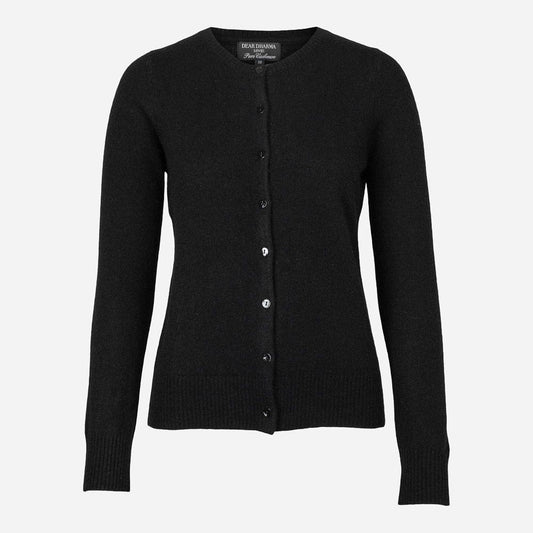 Classic Cardigan Black - No22 Damplassen