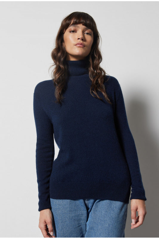 Laurene Turtleneck Sweater Marine