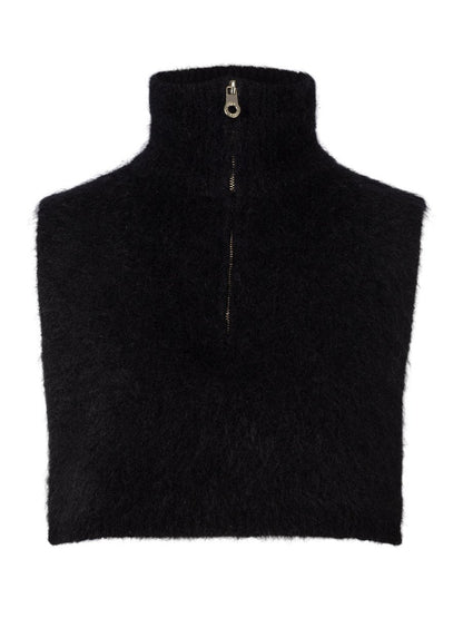 Belinda Chunky High Neck Black