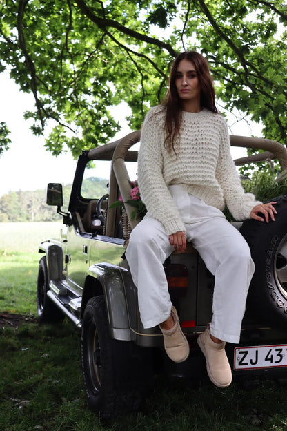 Dahlia Sweater Off White - No22 Damplassen