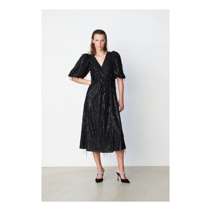 Dakotacras Dress Black - No22 Damplassen