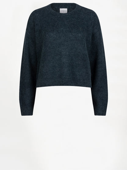 Ariama Crewneck Sweater Midnight Green