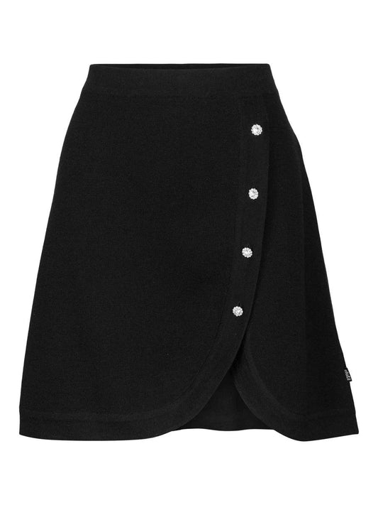 Dino Merino Skirt Black - No22 Damplassen