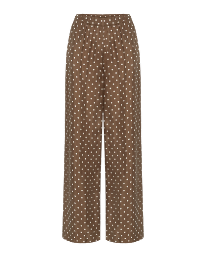 Drifter Pants Dots Brown