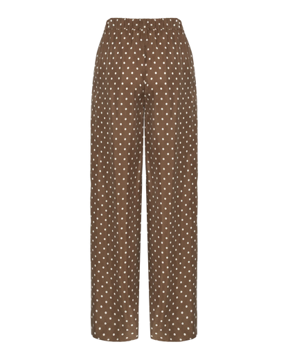 Drifter Pants Dots Brown