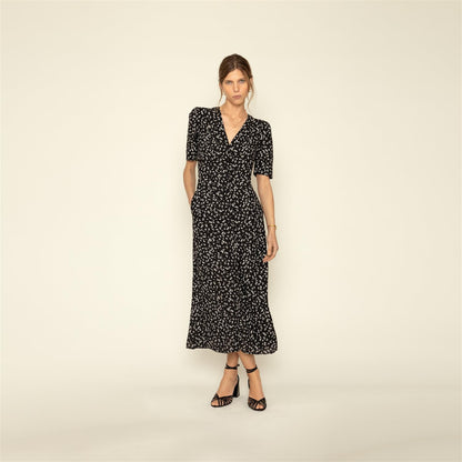 Nima Dress Bloom Black