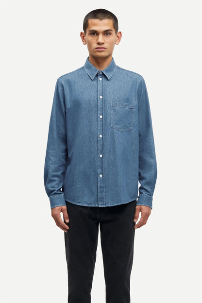 Saryan P Shirt Light Chambray