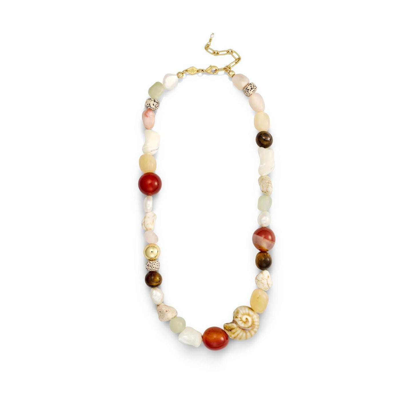 Seaside Necklace Caramel Cream