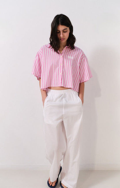 Ekirow Shirt Pink Stripes